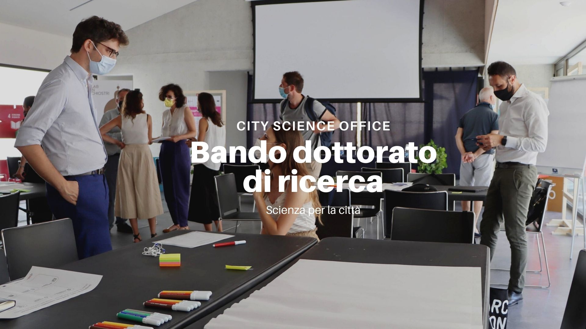 City Science Office: online il Bando per tre dottorati di ricerca