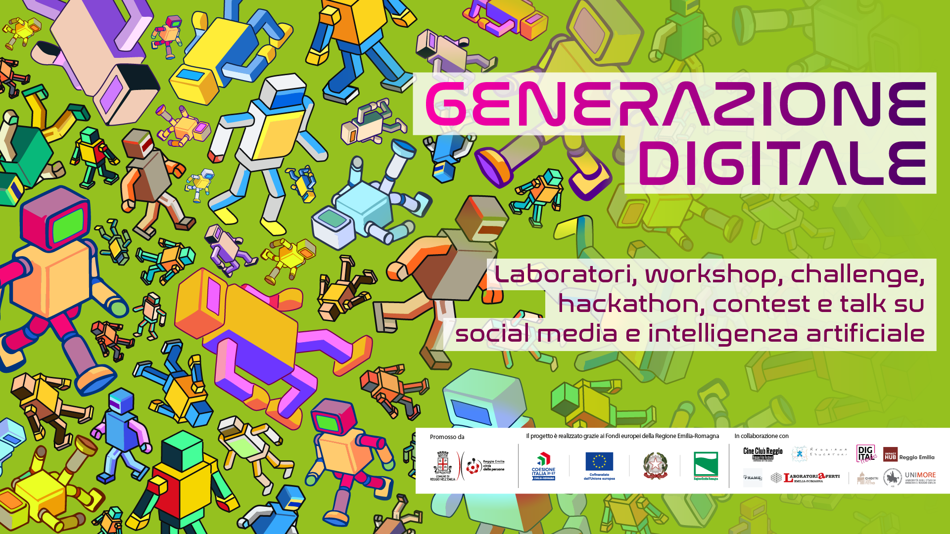Generazione Digitale: arrivano i laboratori Digital Freaks per ragazz* dai 14 ai 18 anni e un evento finale